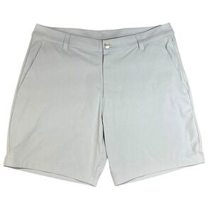 LULULEMON Classic Tan ABC Men's Shorts Shorts‎ Sz 33 9 inch Golf Casual